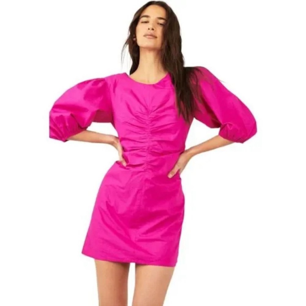 Free People Hope Mini Dress in Fuchsia Fantastic sz medium